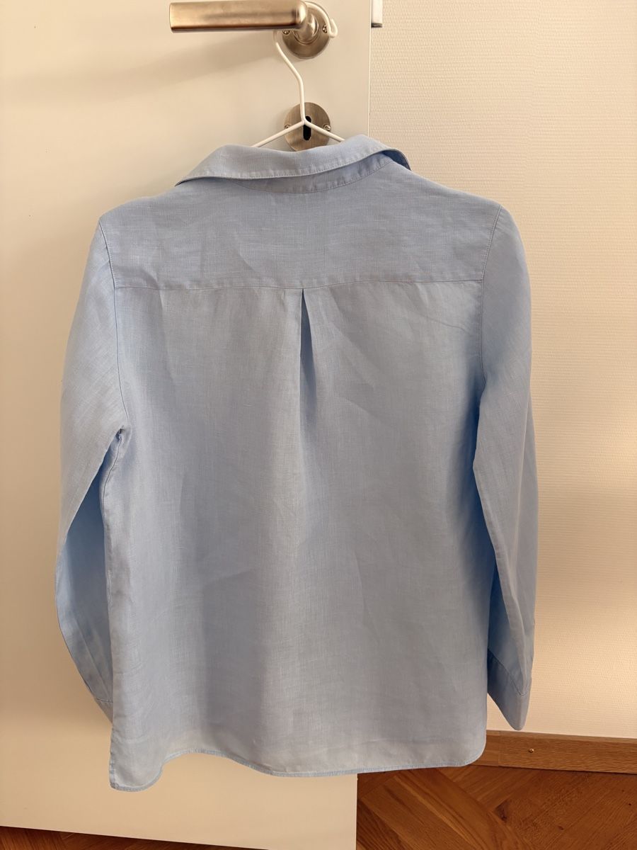 Massimo Dutti Blusen: Massimo Dutti Hemdbluse Leinen hellblau Grösse 36 – Gebraucht aus Zürich von viv_nevi 2