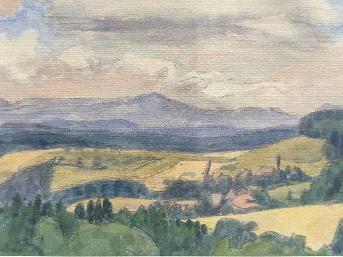 Dipinti: Gemälde von Bruno Hesse, Ochlenberg. – Usato da Biberist venduto da Momo33