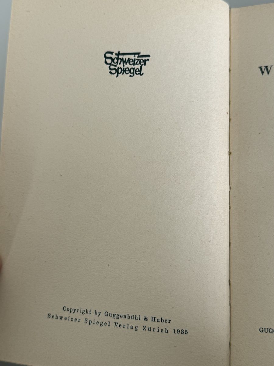 Bücher: Wider den Ungeist - Paul Häberlin, 1935 – Gebraucht aus Uster von AlabasterOne 1