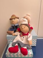 Sterntaler Handpuppen Grossmutter, Grossvater und Koch neu