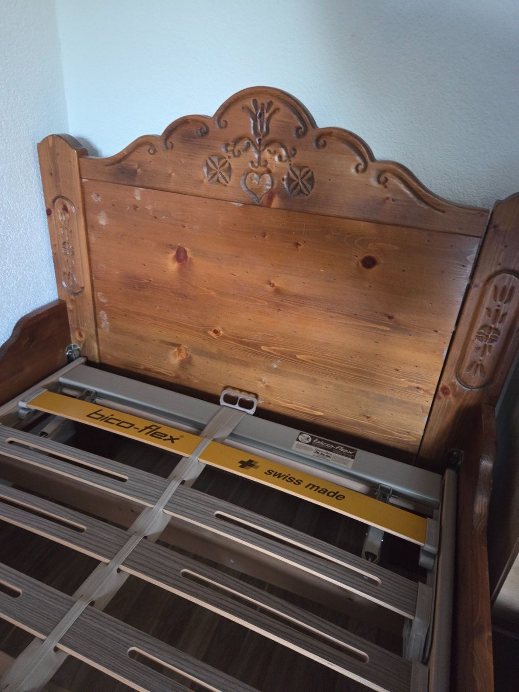 Letti: Einzelbett aus Holz – Usato da Zürich venduto da bas_22bj 4