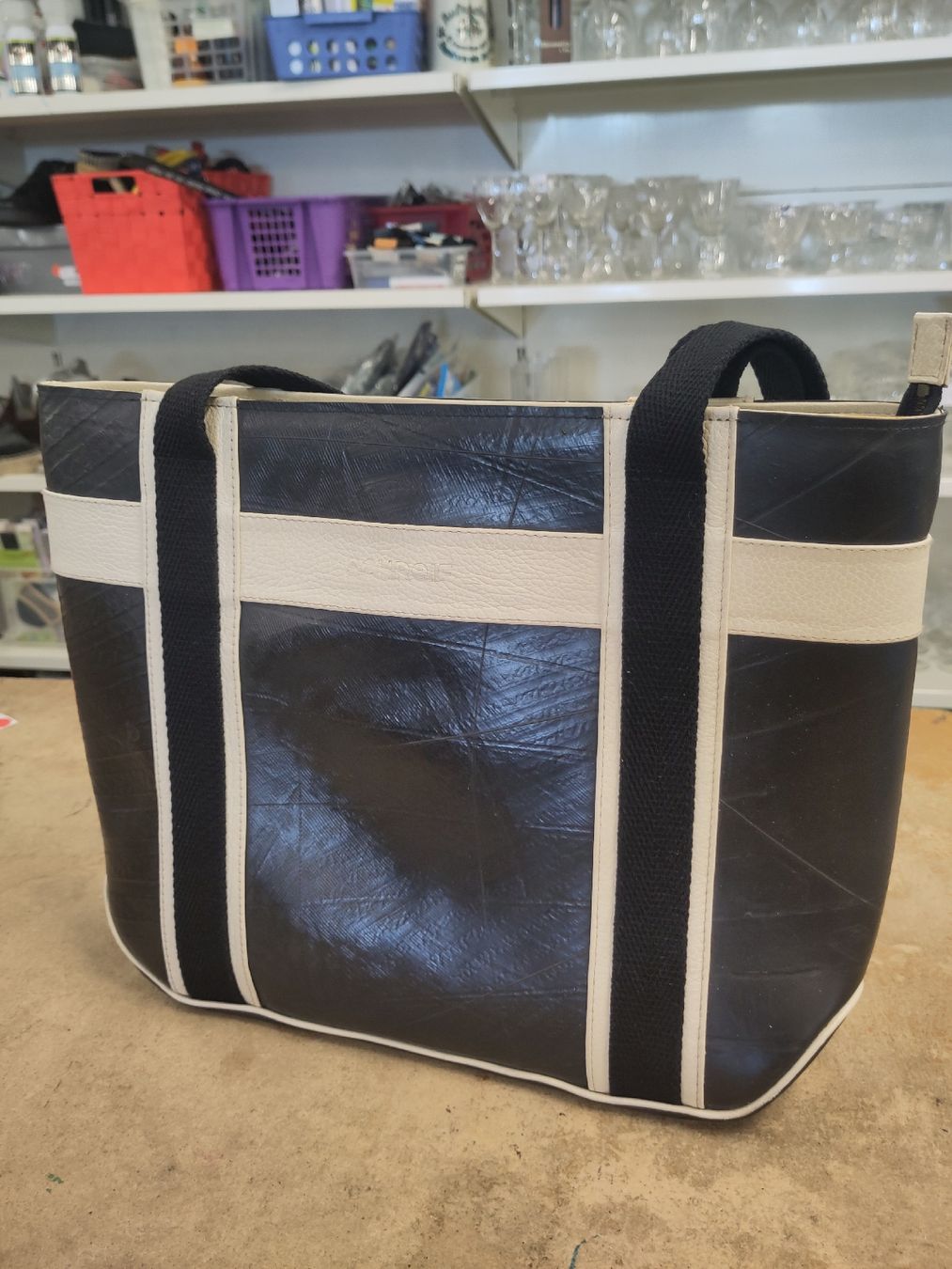 Borse: Schreif Lektorin Schultertasche Leder – Usato da Pratteln venduto da Cartonsducoeur_bl 2
