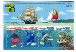 Block "Fische, Haie". Neuseeland.