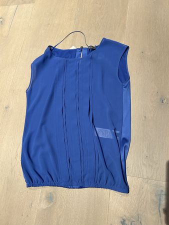 Top Shirt ohne Ärmel NEU Esprit  blau Gr. 36