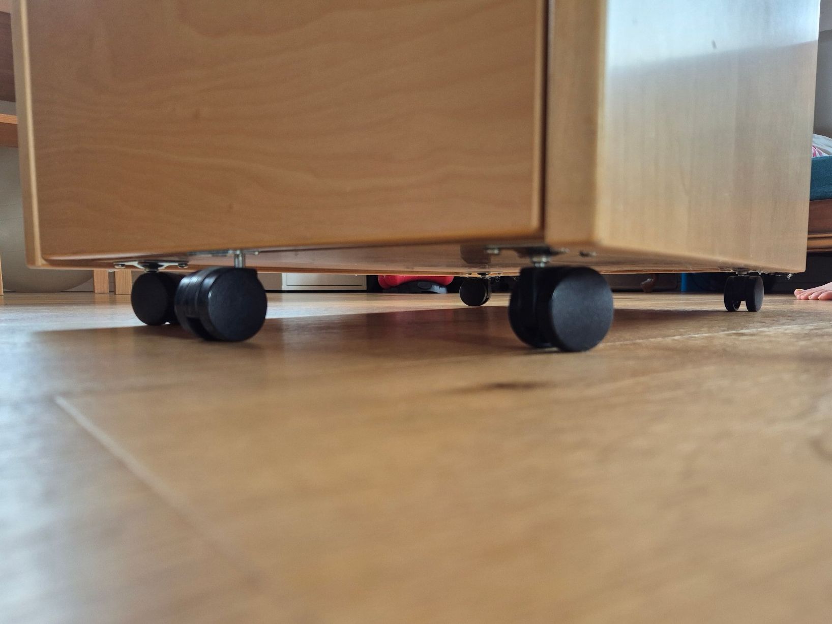 Korpus: Rollcontainer, Buche hell, 3 Schubladen, Top Zustand! – Gebraucht aus Maur von Badtrick 5
