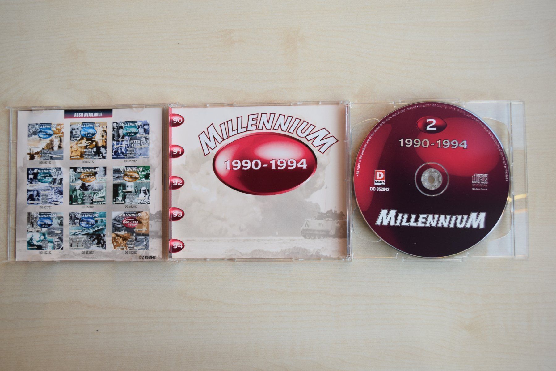 CD: MILLENIUM 1990-1994/2 CDs (479) – Usato da Reutigen venduto da DONDON55 4