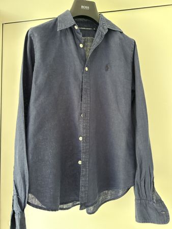 Bluse Ralph Lauren Sport dunkelblau Grösse 2