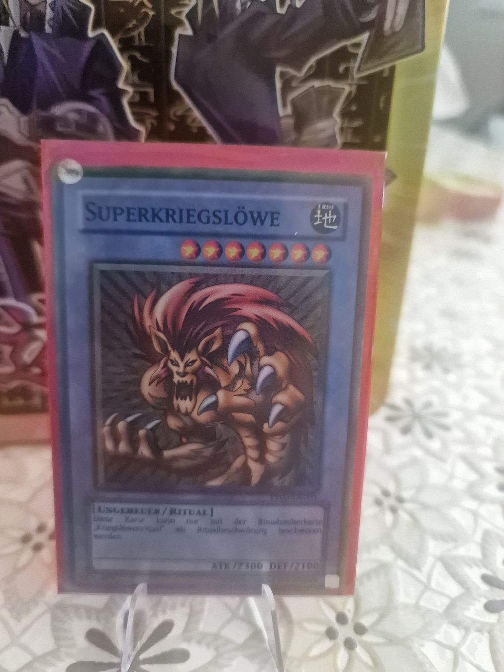 Yugioh Sammelbilder & Trading cards: Yugioh Superkriegslöwe – Gebraucht aus Dietikon von GC-Store