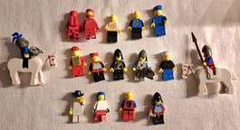 Konvolut Lego Ritter Figuren mit Pferden guter Zustand
