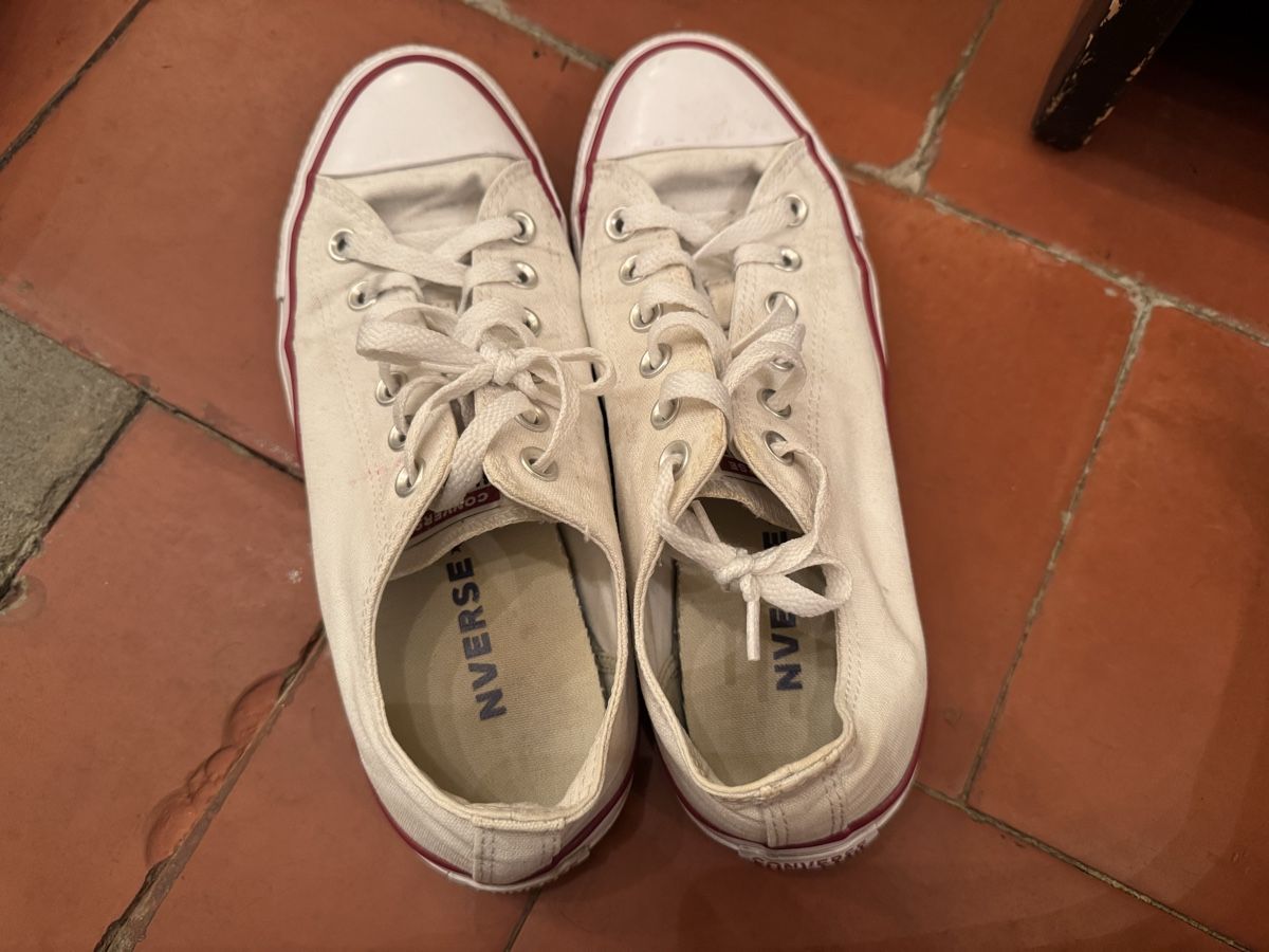 Converse Scarpe da donna: Converse White  – Usato da Solothurn venduto da ele_8g8k 1
