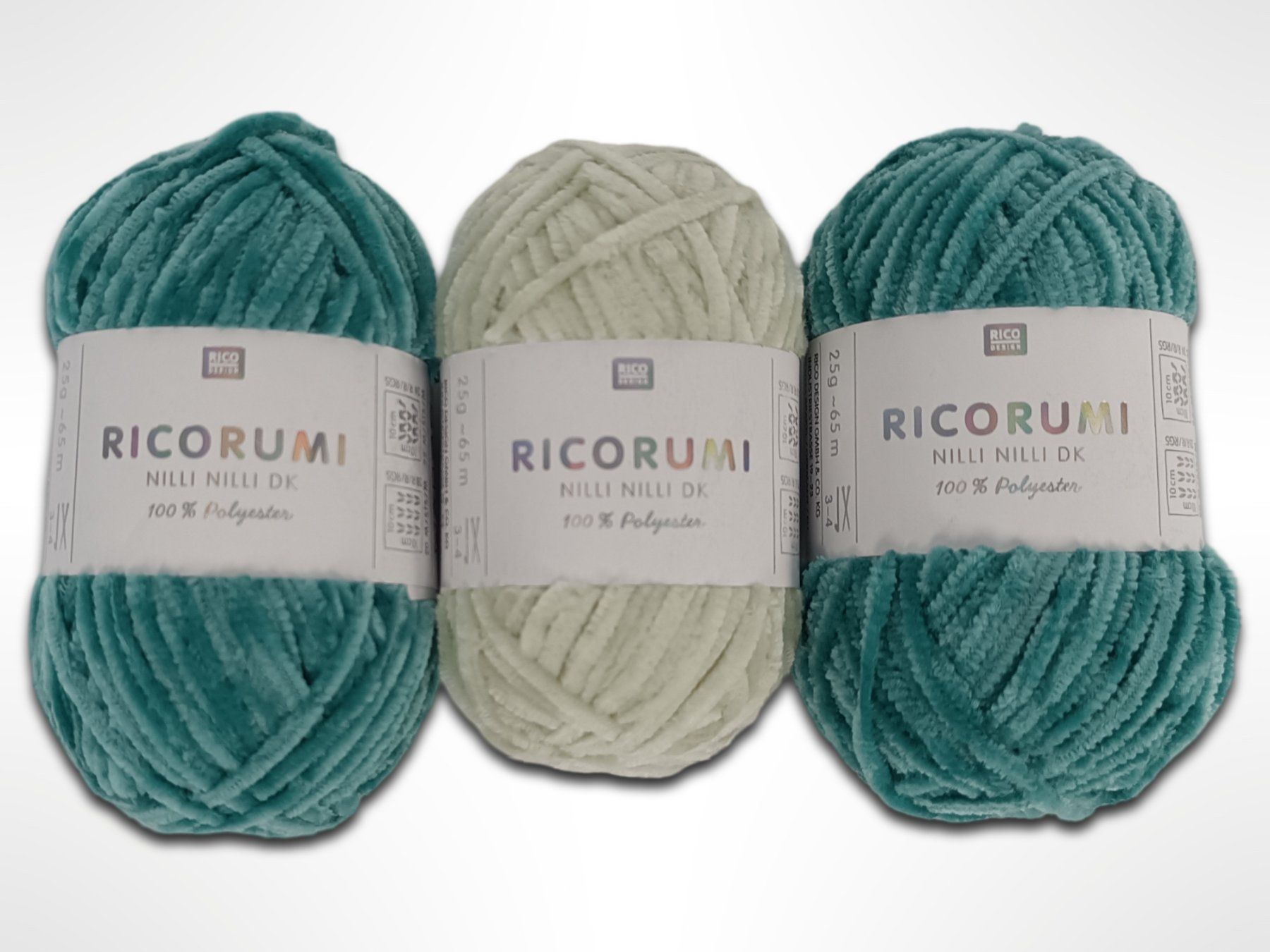 Wolle: RICO DESIGN flauschiges Garn gemischt 9 Stk. – Neu (gemäss Beschreibung) aus Suhr von Restwert_Suhr 3