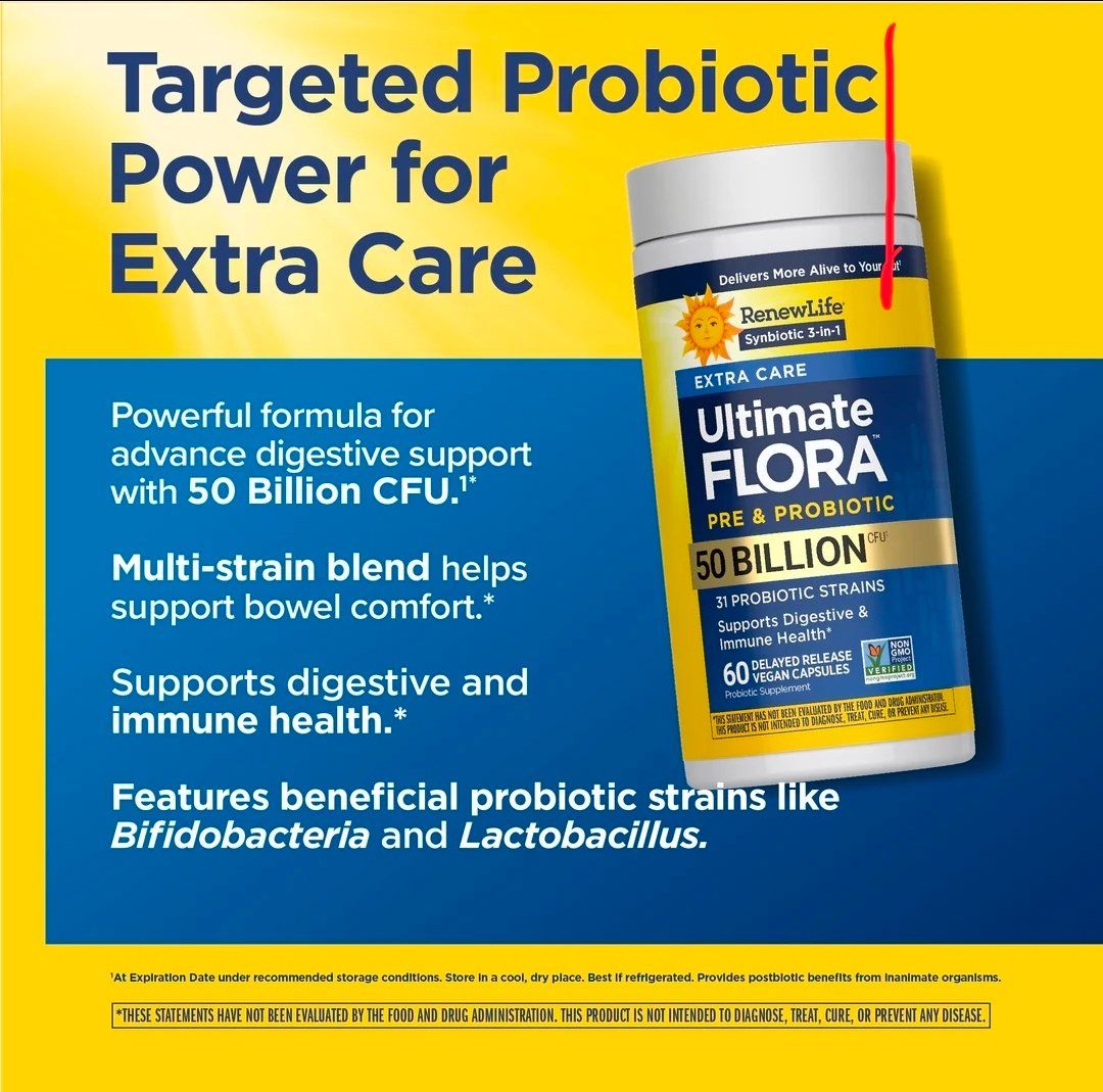 Cibi & Specialità: DARM Ultimate Flora 50 Billion Probiotika 60 Kapseln, Neu! – Nuovo e nell'imballaggio originale da Trübbach venduto da Adam123456 6