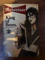 Custom Made KISS Werbe-Blechschild, „Budweiser“! Cool!