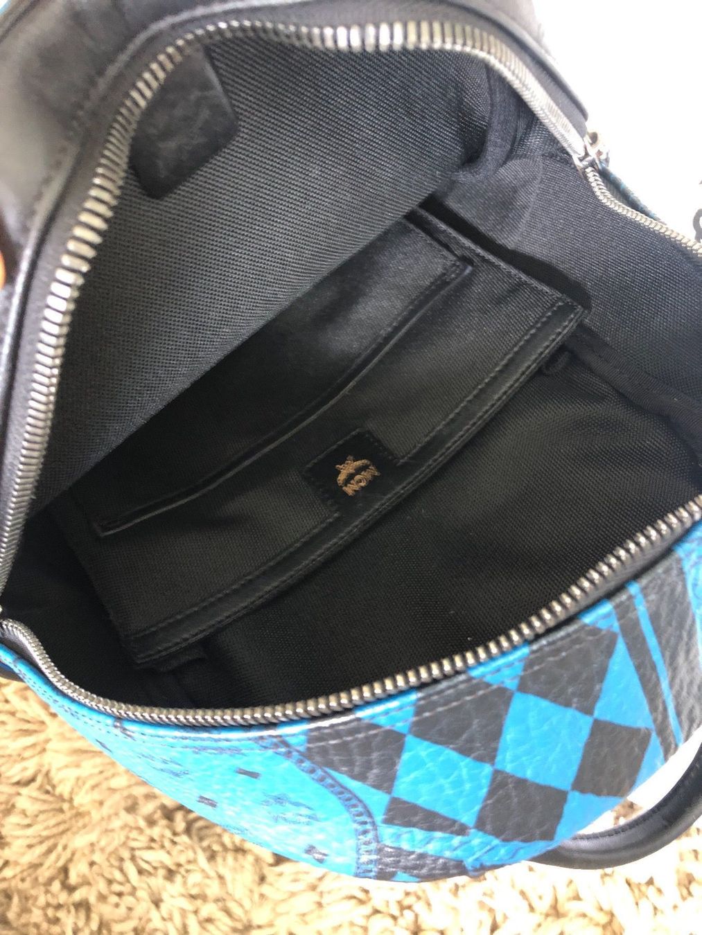 Mcm Zaini: Original Mcm Stark Baroque Print Rucksack Leder – Usato da Buchs ZH venduto da crazyhandbaggirl123 7