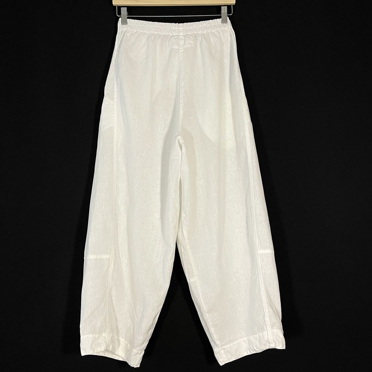Grizas Pantaloni: GRIZAS White Linen Pants – Nuovo (secondo la descrizione) da Freienbach venduto da Avviivva_Shop 4