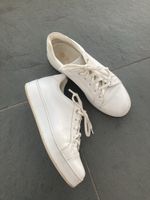 Loro Piana Leder Sneaker, weiss, Gr. 40