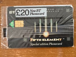Telefonkarte British Telecom 20£ originalverpackt