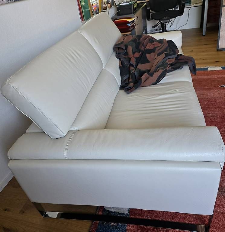 Divani: Ledersofa hochwertig - gebraucht – Usato da Gelterkinden venduto da angelica8 3
