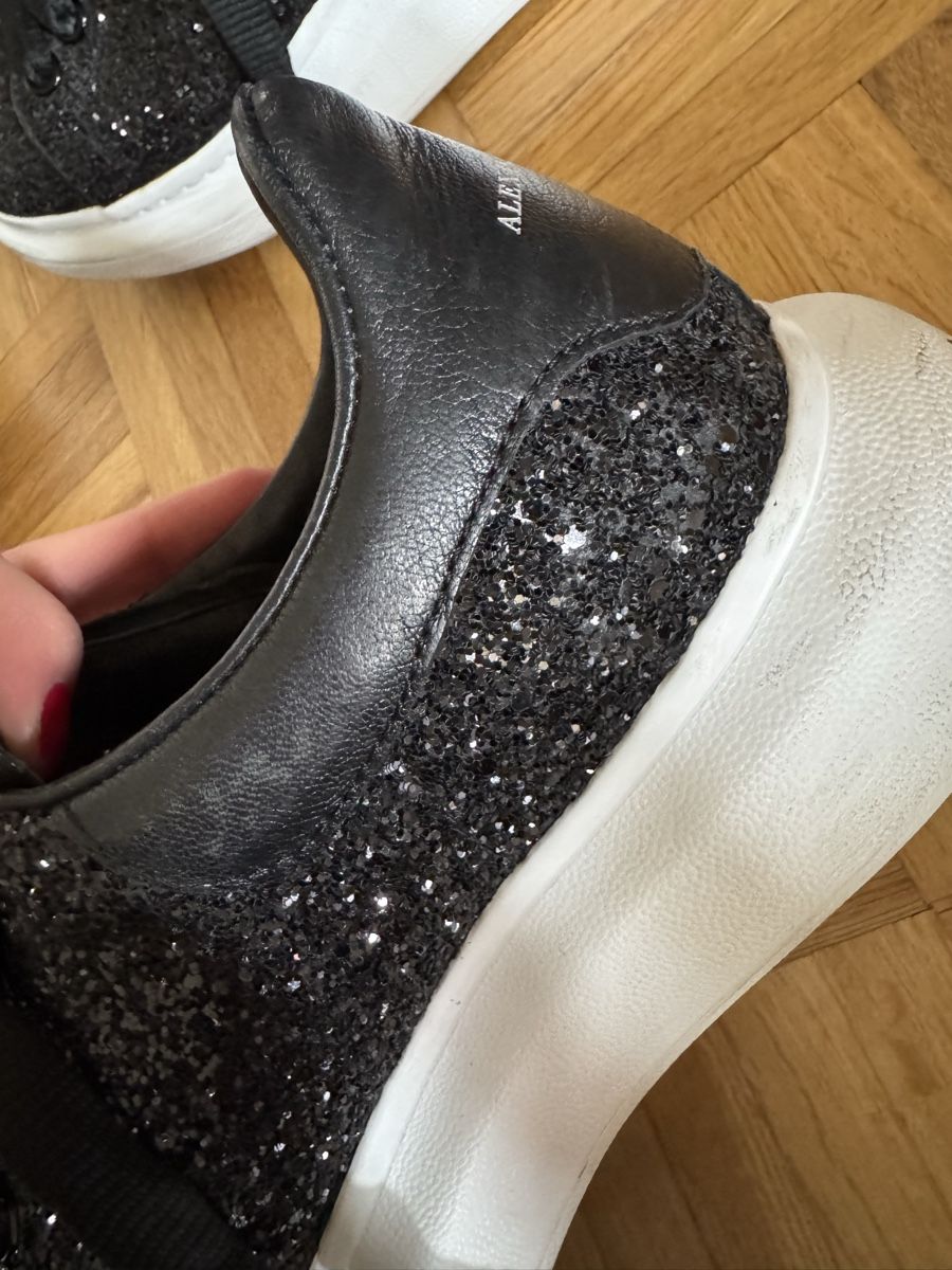 Scarpe da uomo: Alexander McQueen Sneaker, Grösse 39, Schwarz Glitzer – Usato da Schlieren venduto da itsquality 9