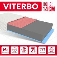 Matratze 80x200 VITERBO - H3 - 14cm