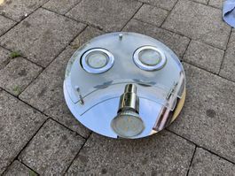 BRILONER Deckenleuchte mit 3 Spots – Chrom / Glas