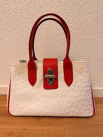 Hochwertige Echtleder Handtasche
