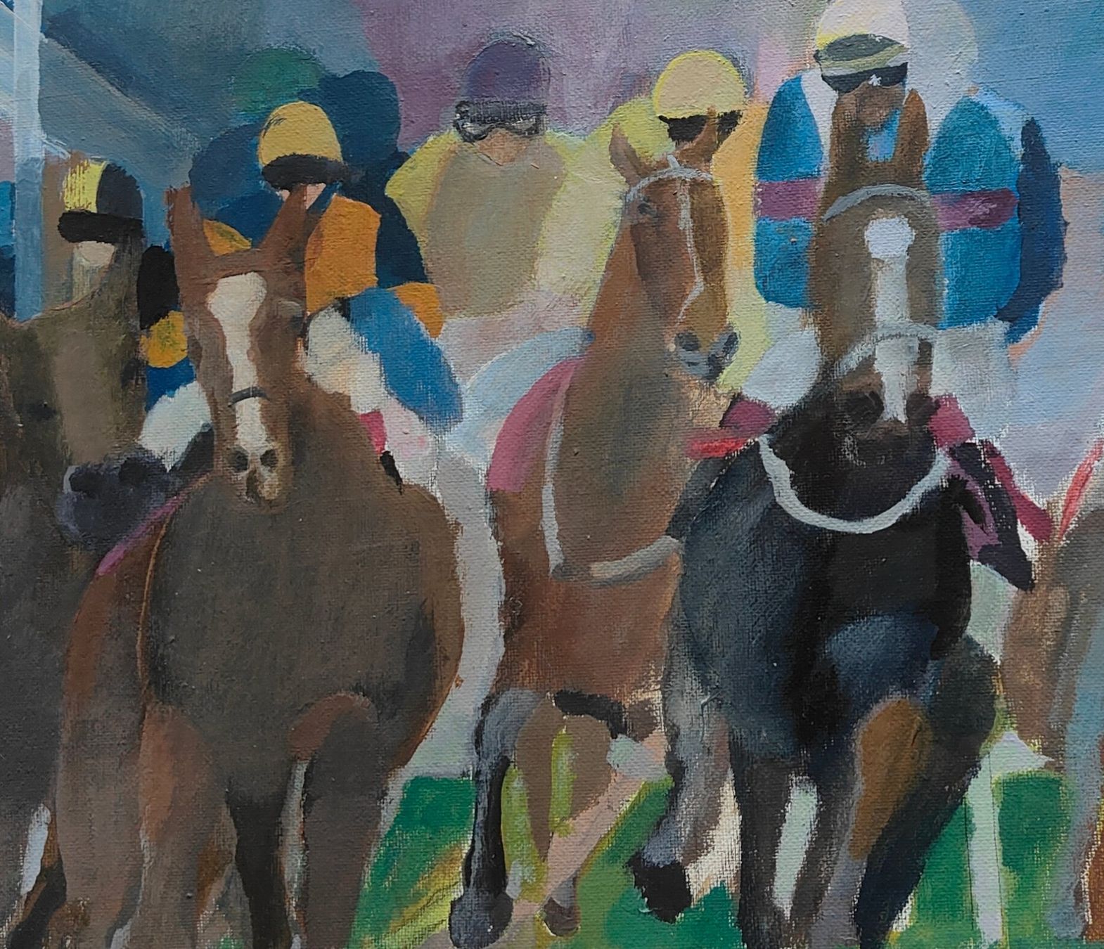 Dipinti: MICHAEL FORD (1920 - 2005) CHESTER COUP – Usato da Chêne-Bougeries venduto da Art-T55 3