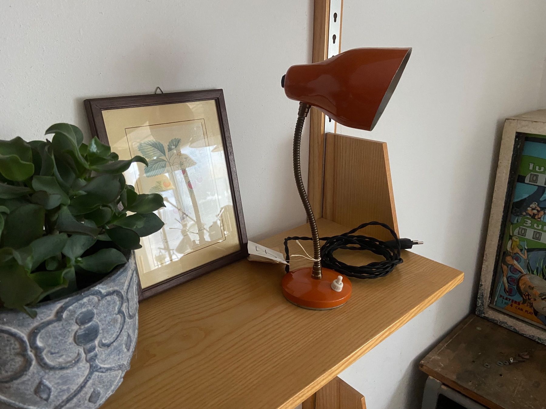 Lampade: Coole 60er. Jahre Tischlampe – Usato da Seewen SO venduto da Nordic-Old-Fashion 3