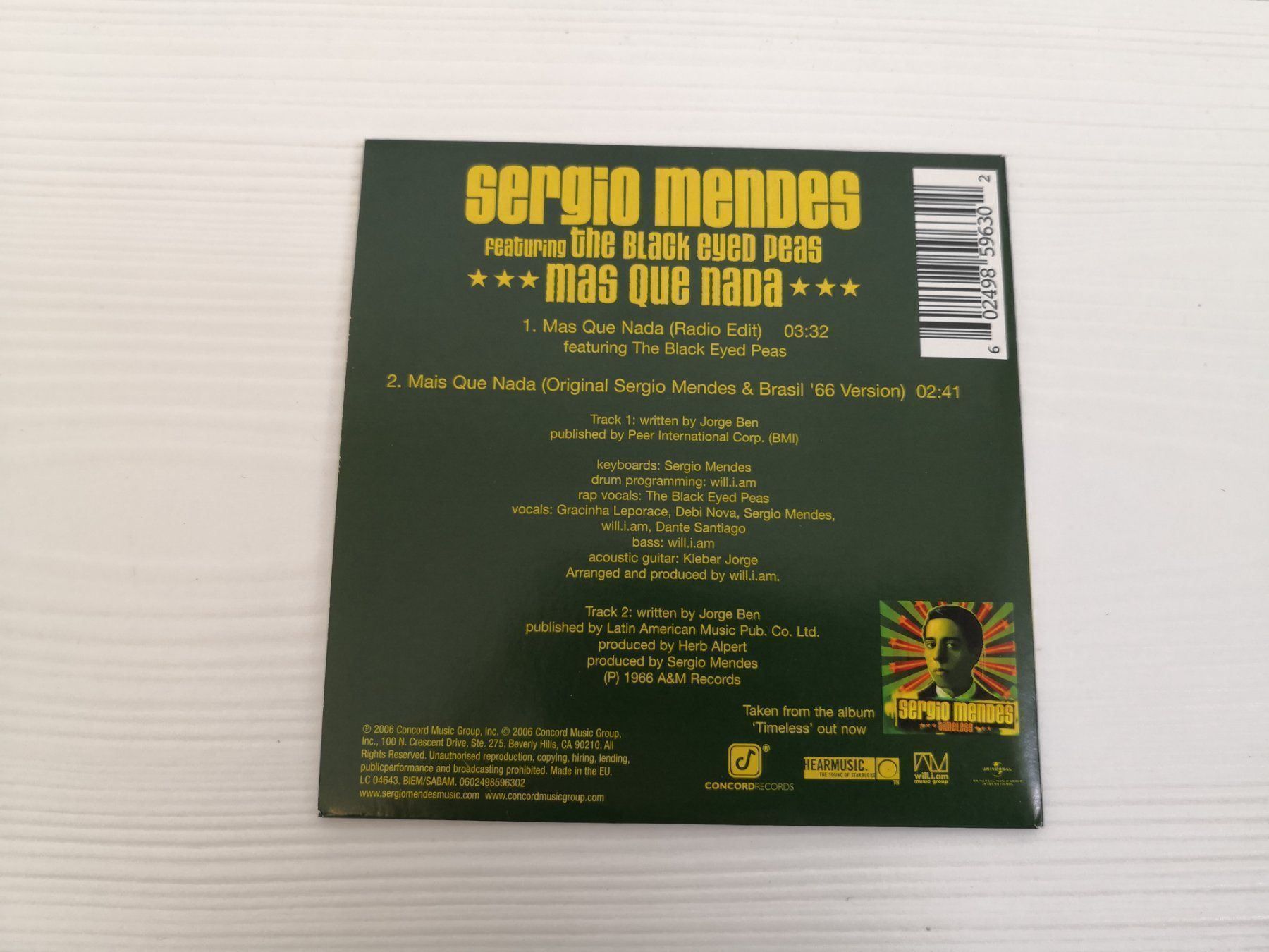 CDs: 🤩2 STK: RICKY MARTIN & SERGIO MENDES CD'S – Neuf (Voir description) à Olten par Naja-Twins-Twins 4