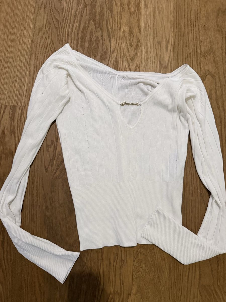 Jacquemus Tops: Weisses JACQUEMUS Langarm – Neuf (Voir description) à Bottmingen par Itsclaire