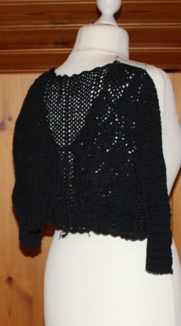 Bolero: Jacke Bolero schwarz Gr. S – Usato da Flüelen venduto da Diversicum-Textil 1