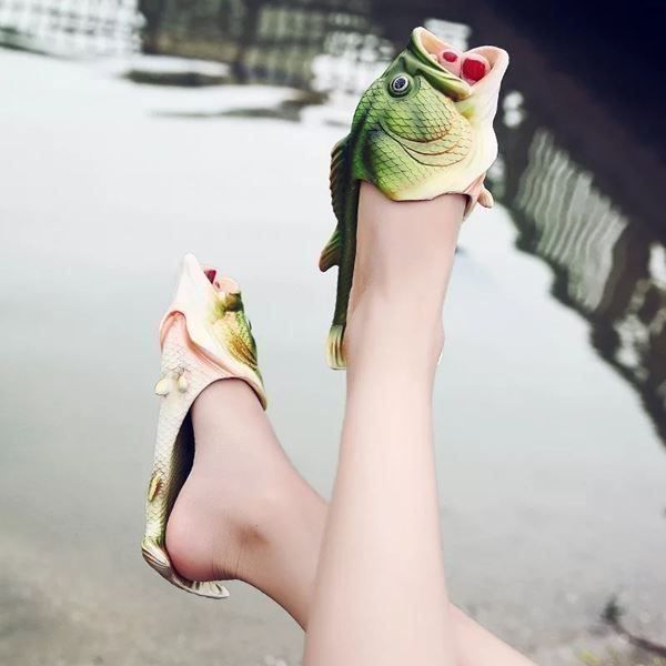 Schwimmbad: Fisch Sandalen Fisch Schuhe – Neu und originalverpackt aus Winterthur von Neilpryde01 2