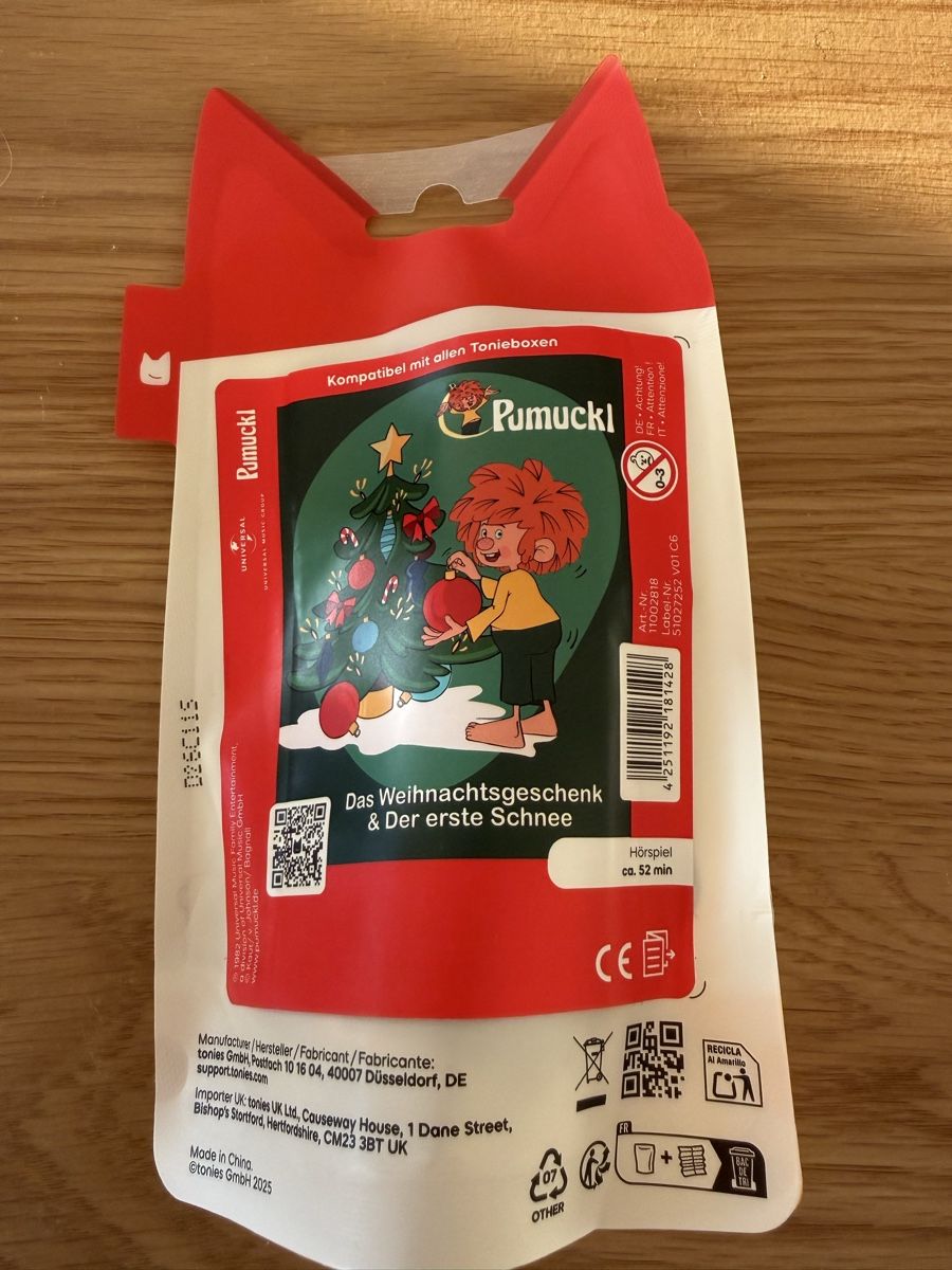 Tonie Pumuckl Das Weihnachtsgeschenk neu in OVP (Neu und ...