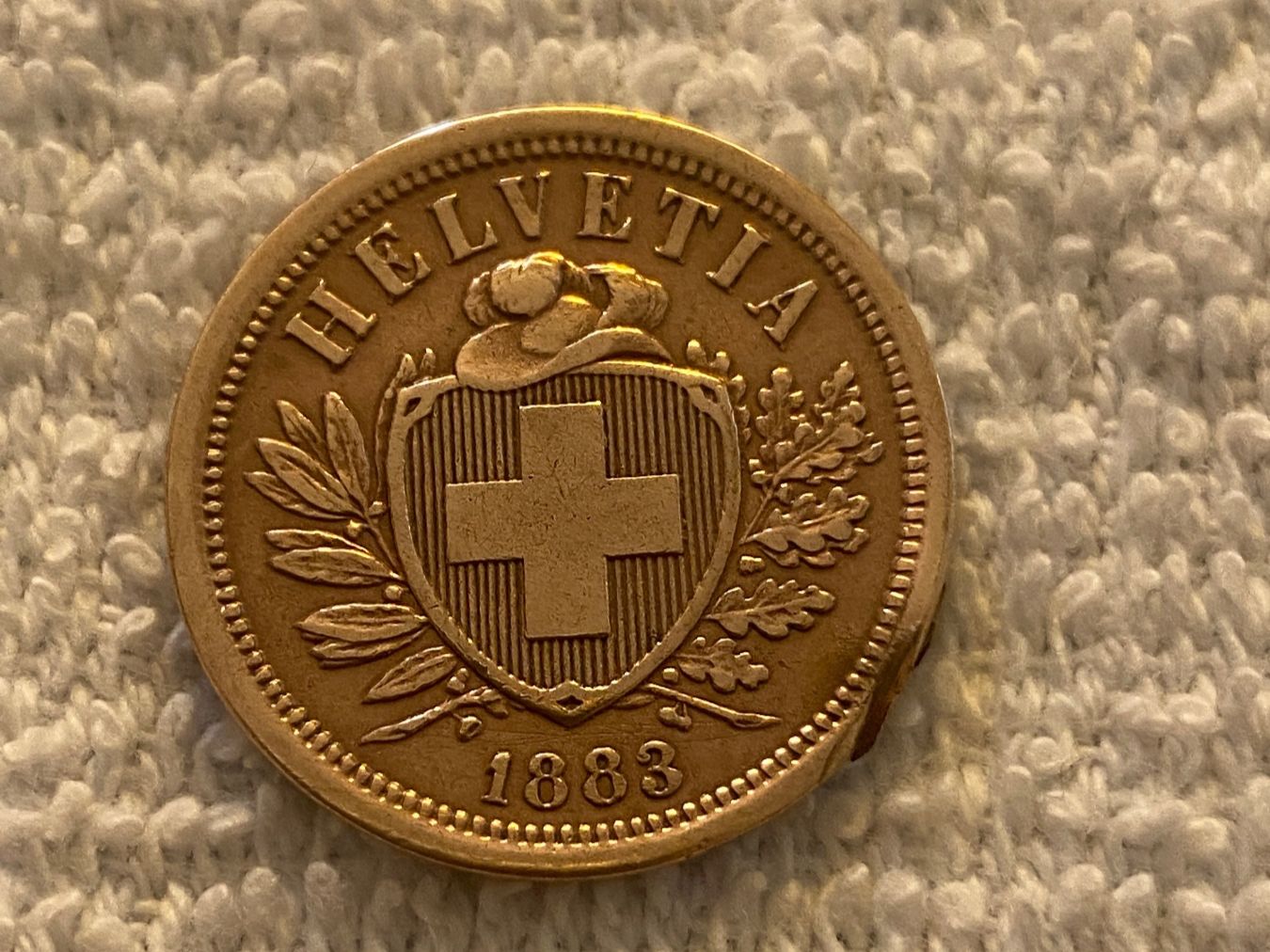 Tutti le monete: 2 centimes/Rappen 1883 – Usato da Nyon venduto da Ilmi09