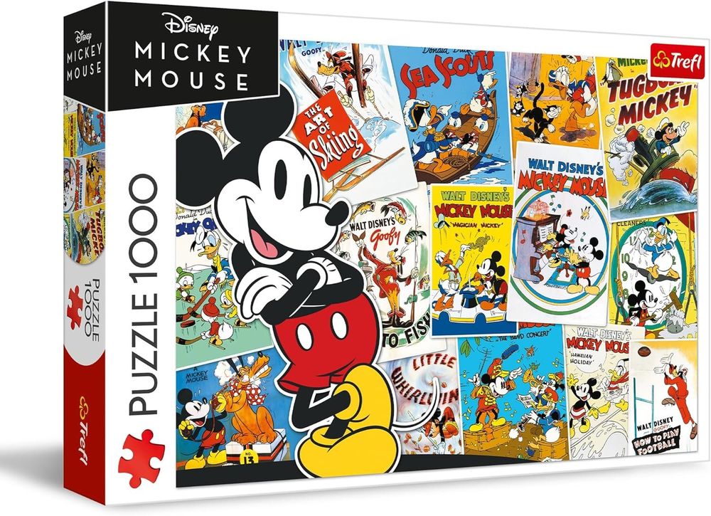 Trefl - Disney Mickey Mouse, In Mickey's World - Puzzle 1000 (Neu und ...