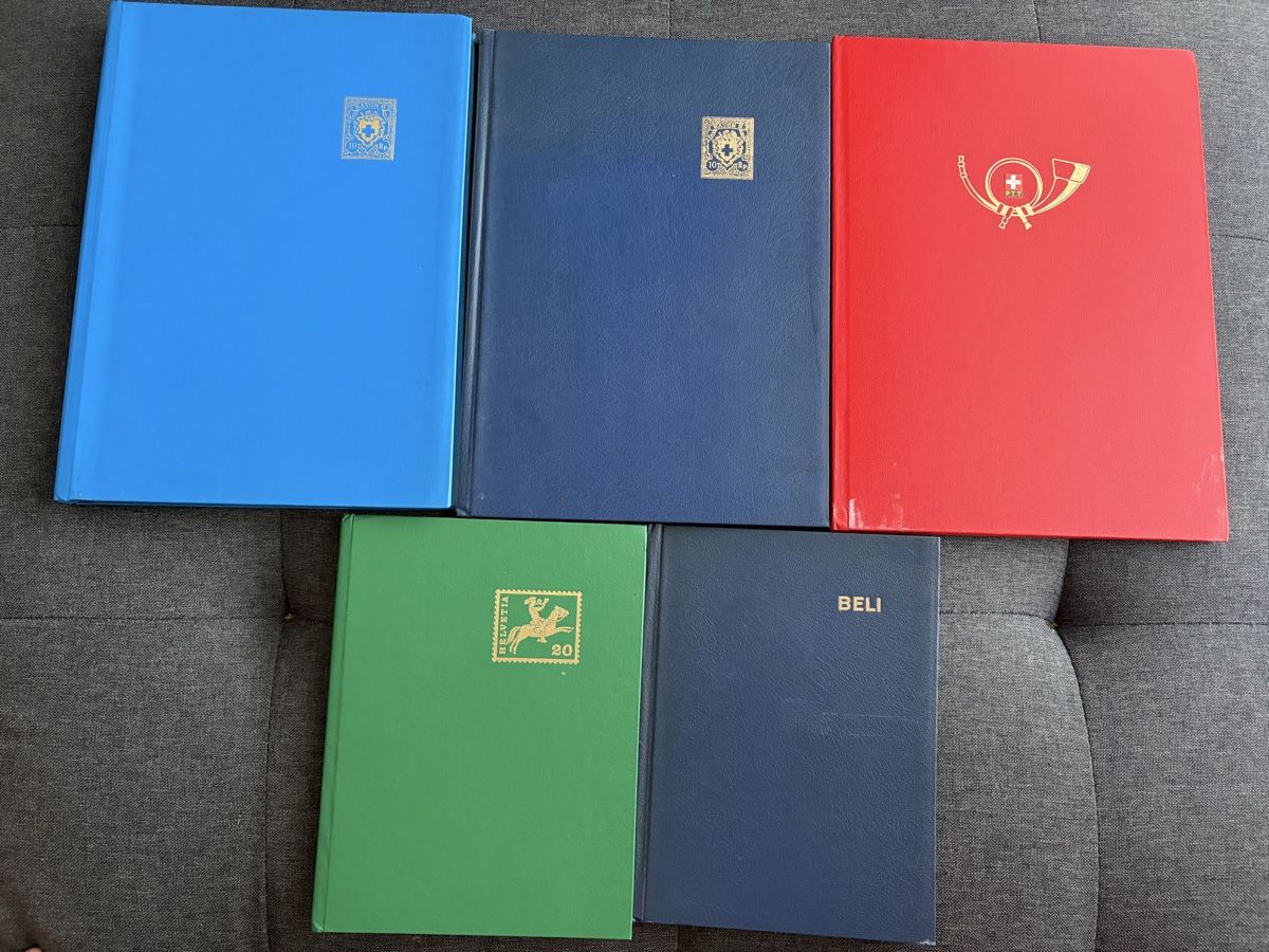 Album: Leere Briefmarken Alben – Usato da Leibstadt venduto da Shopcity