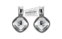 Ohrring mit Swarovski Element Square