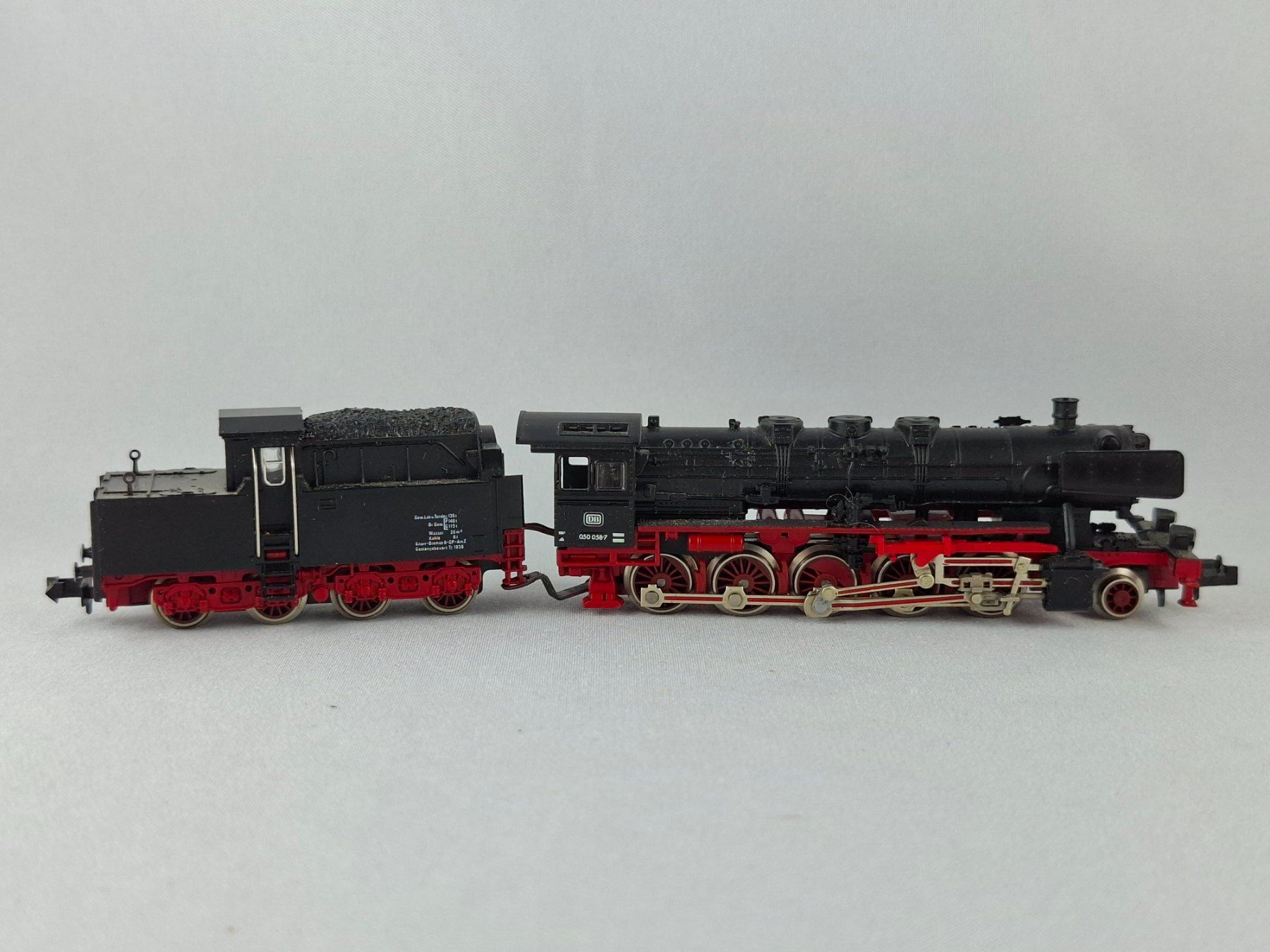 Fleischmann Modellini di ferrovie: Fleischmann 7175 DB Schlepptender, Kabinentender, Br050(DHL) – Usato da Birr venduto da waruco 2