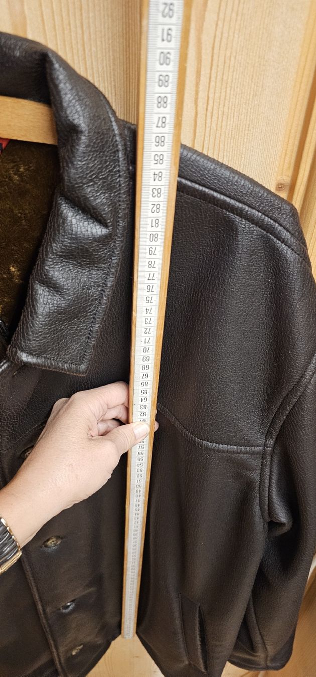 Giacche: Schwarze Jacke im Leder Look gr.XL – Usato da Ferden venduto da jemyce 1