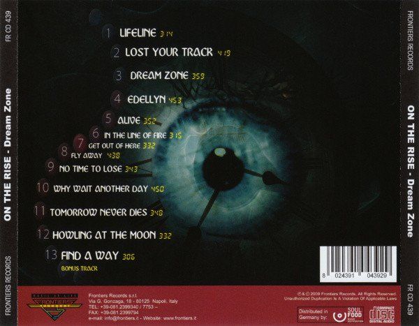 CD: On The Rise – Dream Zone – Usato da Gingins venduto da Demonseed 1
