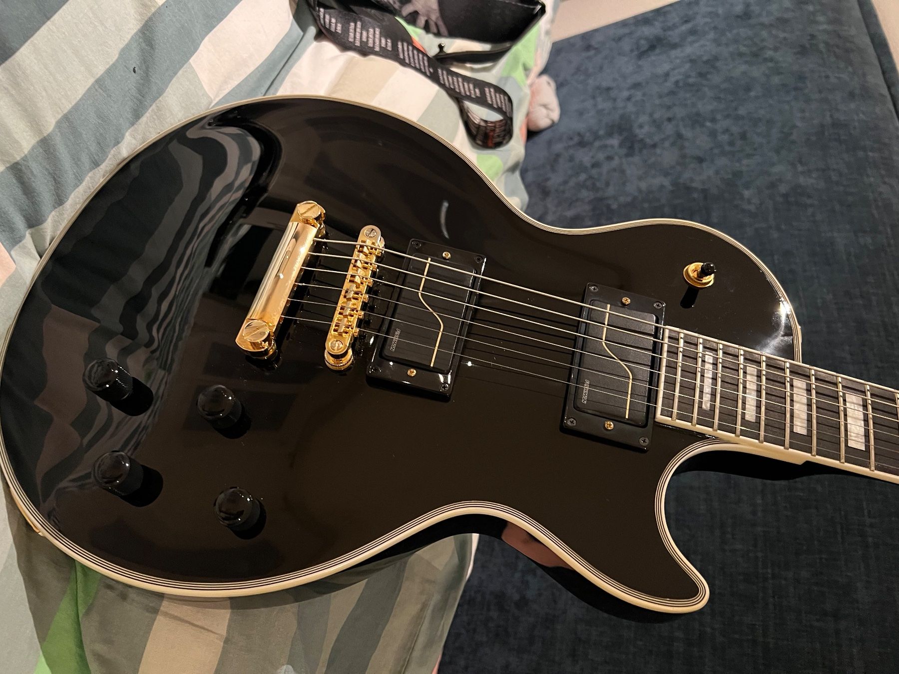 Epiphone Strumenti musicali: Epiphone Les Paul custom MKH Origins – Usato da Villargiroud venduto da tho_t5k6 5