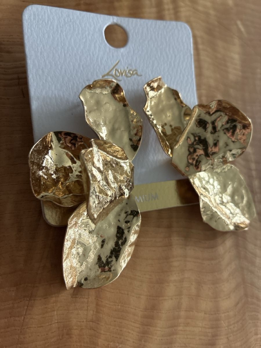 Orecchini pendenti & Orecchini a lobo: Lovisa statement earrings gold tone like new – Nuovo (secondo la descrizione) da Zürich venduto da and_bbr2 2