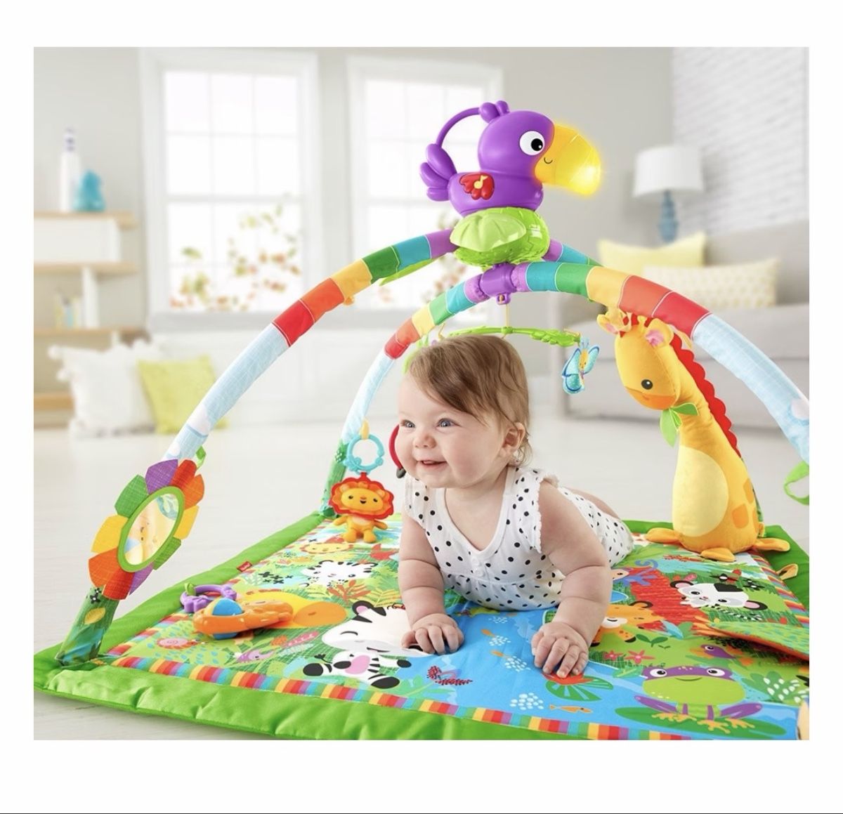 Fisher-Price Tappeto da gioco: Fisher-Price Rainforest Erlebnisdecke – Usato da Meierskappel venduto da Tarmogoyf 2