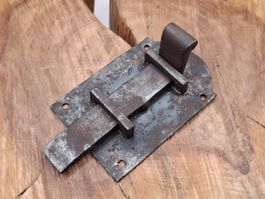 1 antiker Stossriegel, 9.7cm, Schmiedeisen (3896#TBS1)