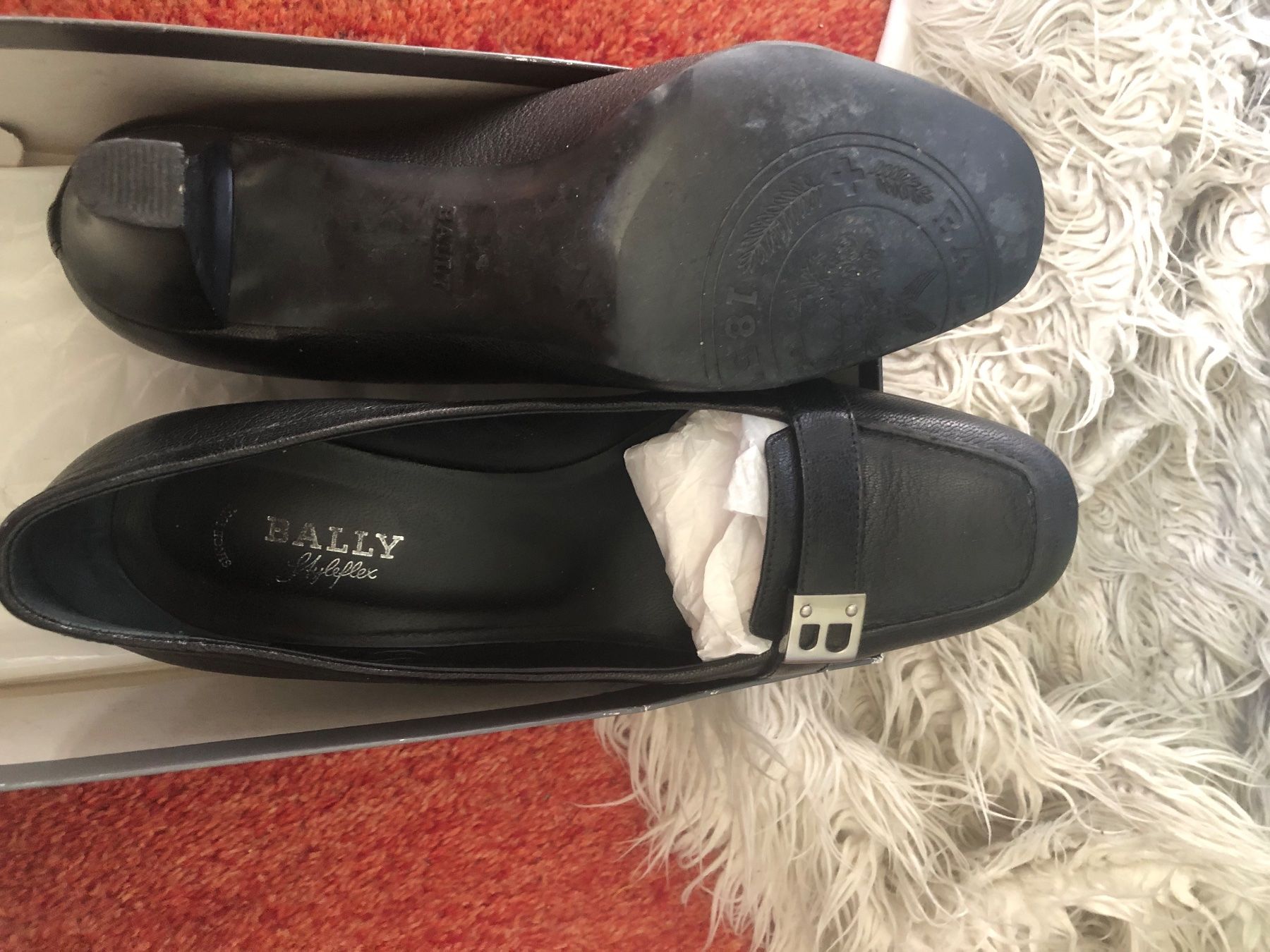 Bally Damenschuhe: Bally "Cerniola" Leder-Loafers Slipper Gr. 39 mit OVP – Gebraucht aus Niederhasli von psh_sl2d 3