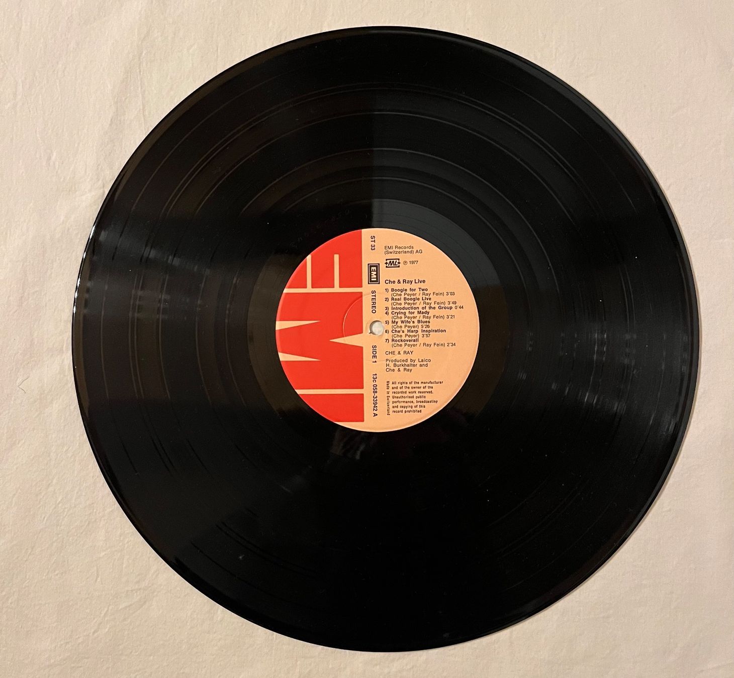 Dischi in vinile: Che & Ray - live – Usato da Muttenz venduto da Golden_Times 4