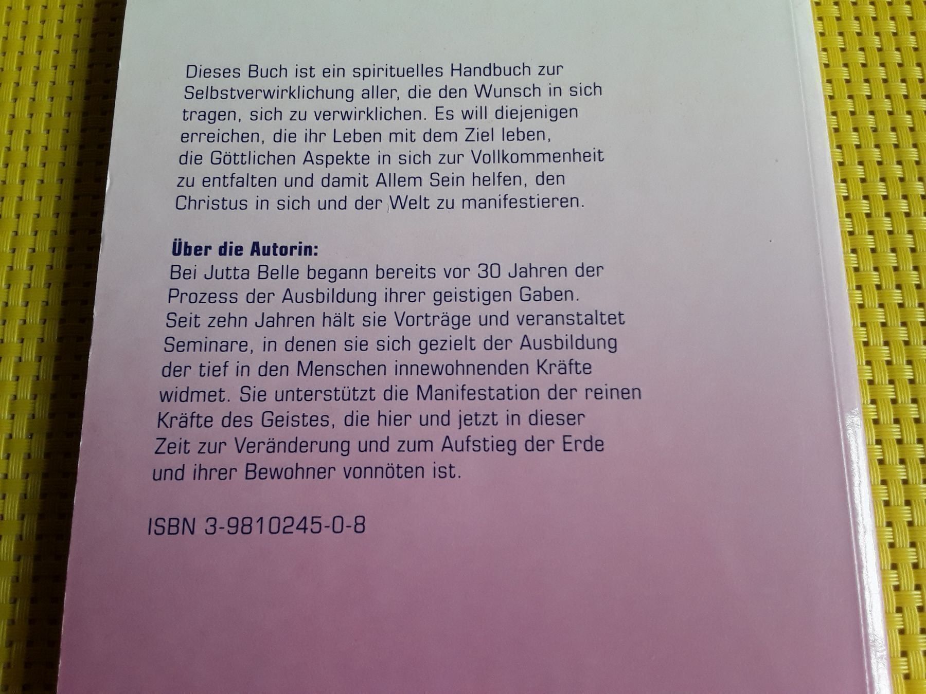 Libri: ICH BIN der WEG – Nuovo e nell'imballaggio originale da Rebstein venduto da Buchsi03 1