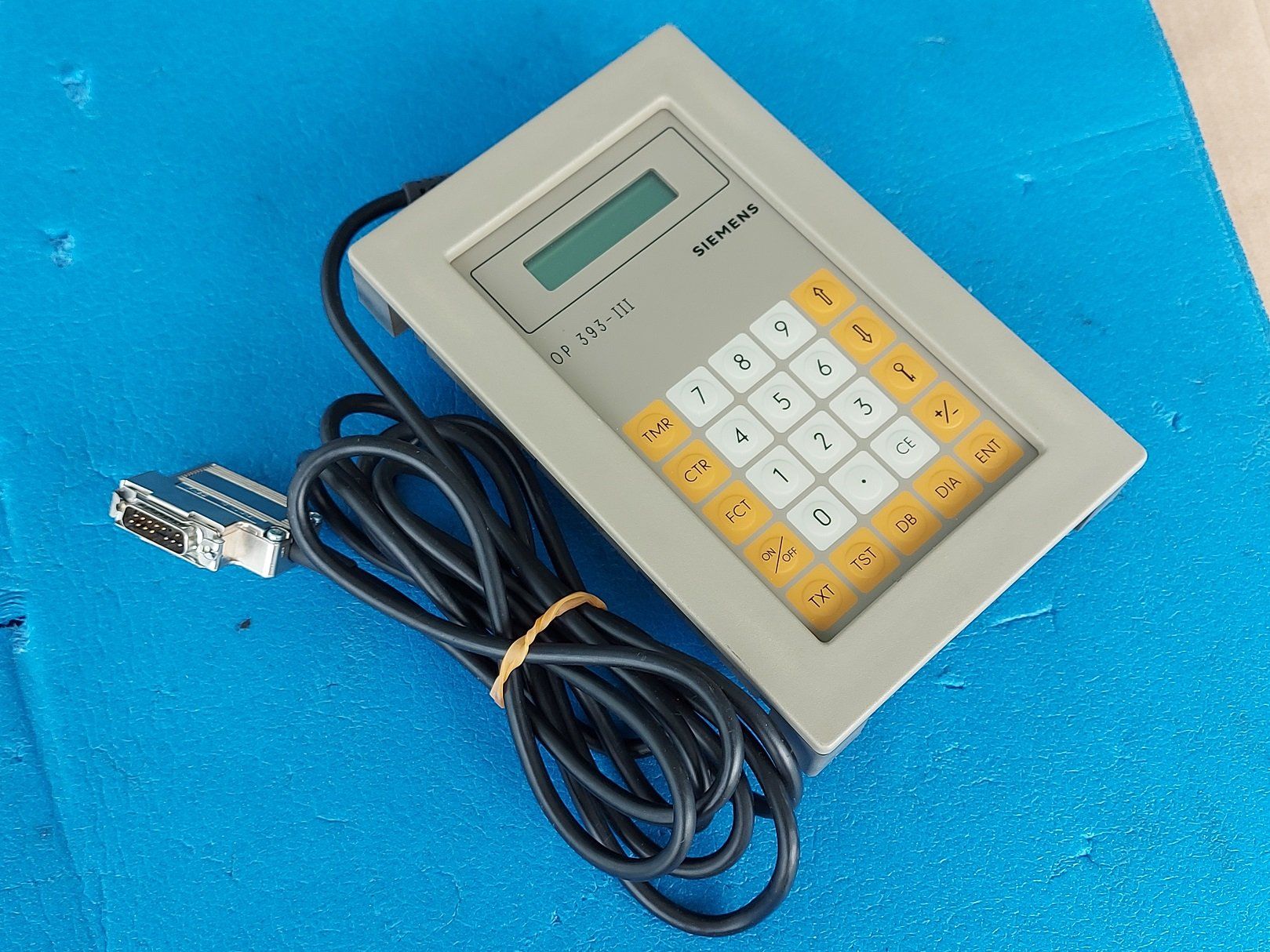 Siemens Elektronikbauteile: Siemens Simatic OP 393 - III Operator Panel 6ES5393-OUA15 – Gebraucht aus Schafisheim von Kef1 1