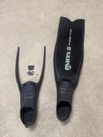 Mares Razor F740 Flossen Grösse 39-40 Schwarz