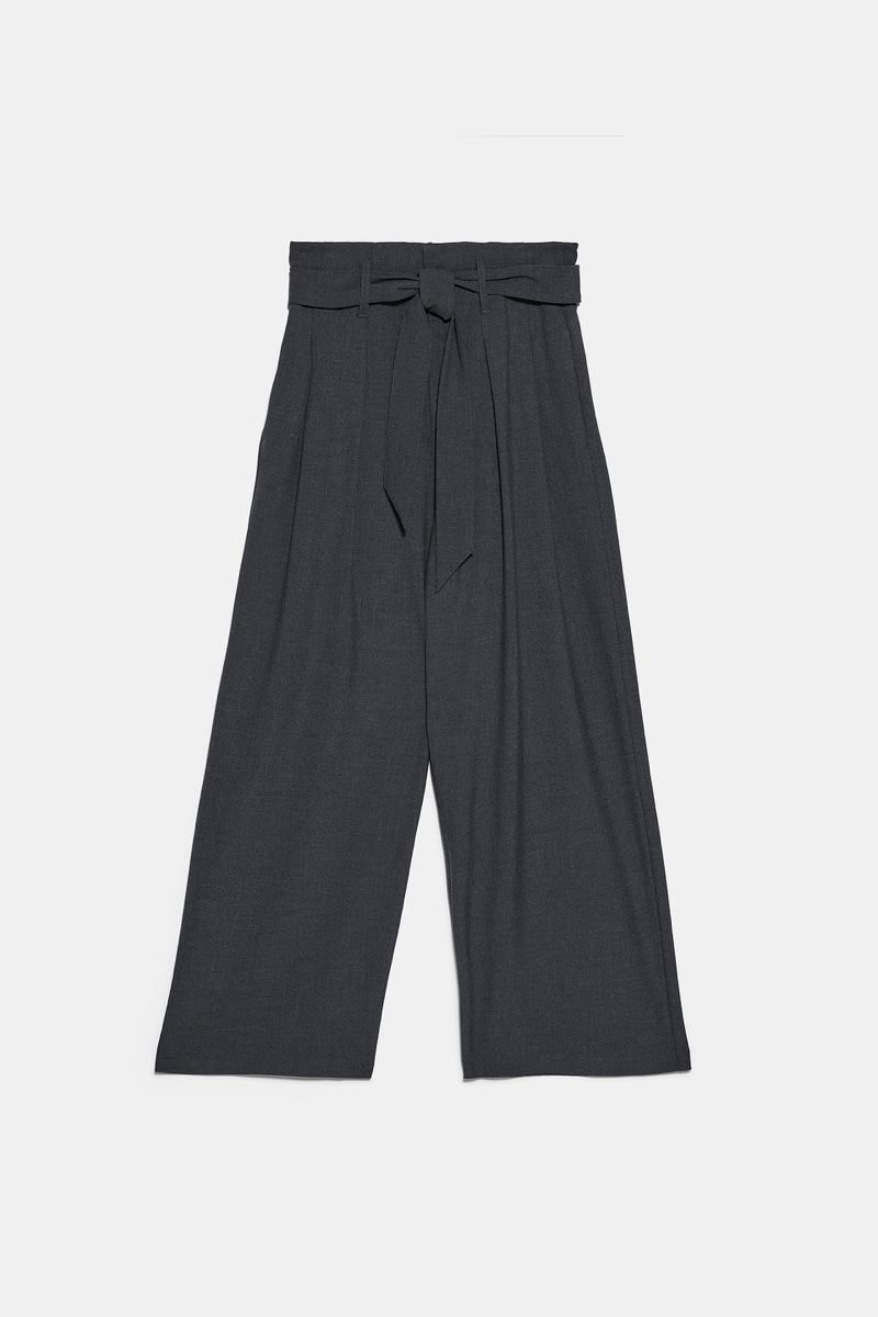 Zara Pantaloni: Zara Grey Trousers – Nuovo e nell'imballaggio originale da Basel venduto da 1moonstar